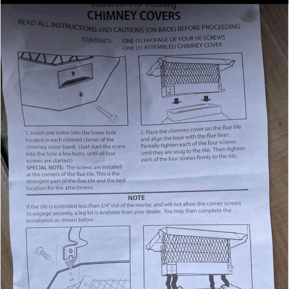 Chimney Cap 9x13” - Picture 5 of 6